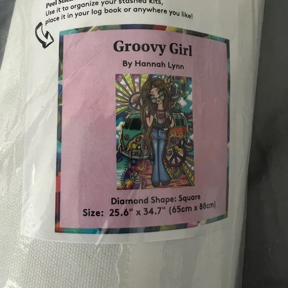 Diamond Art - Groovy Girl - Picture 4 of 4